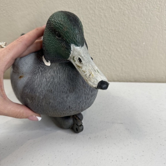 Game winner standard mallard Drake decoy vintage - Picture 8 of 11